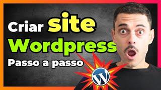 Como Criar Site Wordpress MEGA RÁPIDO | Como Instalar O WordPress Na Hostinger | WordPress Rápido