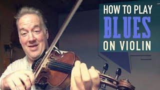 Blues Violin Tutorial | Play Along Blues Fiddle Licks