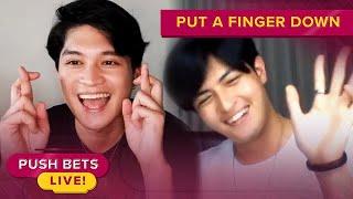 Adrian Lindayag, Keann Johnson play ‘Put A Finger Down’ | PUSH Bets Highlights