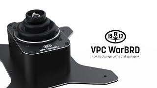 VIRPIL Controls - WarBRD Cams and Springs Change Guide | Замена кулачков и пружин