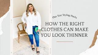 How To Look Thinner | Dressing For Your Body | Plus Size Styling | Plus Size Hacks