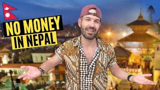 I Survived 24 Hours With No Money in Nepal 