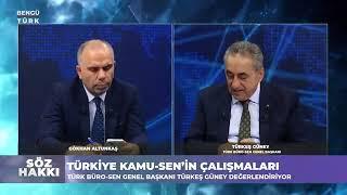 Türkeş Güney, Türkiye Kamu-Sen'in Diğer Sendikalardan Farkını Anlattı!