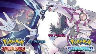 Pokémon Omega Ruby & Alpha Sapphire - Palkia and Dialga Battle Music (HQ)