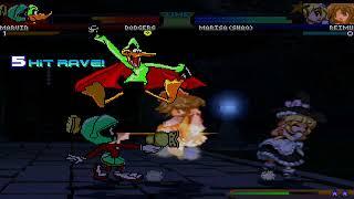 MUGEN Request: Marvin the Martian and Duck Dodgers VS Reimu Hakurei and Marisa Kirisame (Fernando V)