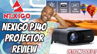 Nexigo PJ40 LCD Projector Review | Amazon Buy