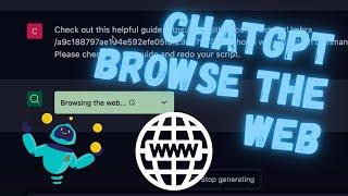 Browse Websites with new ChatGPT model!