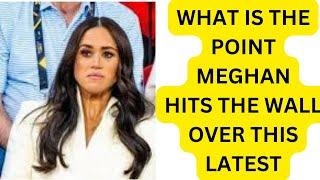 MEGHAN - WHEN WILL IT END? LATEST NEWS #meghanandharry #meghan #royal