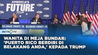 Wanita di Meja Bundar Dukung Trump, Mengatakan Puerto Rico Berdiri di Belakangnya