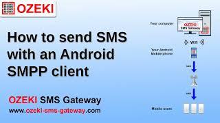 Send sms with SMPP Android client using Ozeki SMS Gateway