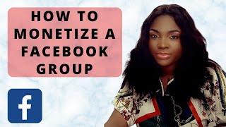 How to  Monetize a Facebook Group || How To Make Money From Facebook Groups With Your Phone