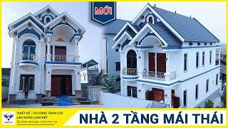 Khám Phá Ngôi Nhà 2 Tầng Mái Thái Do Chất Uy Thiết Kế Cho Nhà Anh Hà Tại Hà Nội | Xây Nhà Trọn Gói