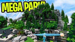 This Theme Park Tycoon 2 MEGA PARK Is INCREDIBLE...