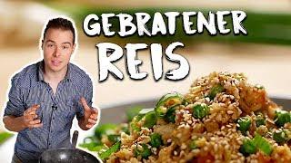 Gebratener Reis mit Hühnerfleisch | Rezept