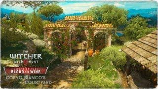 Witcher 3: Corvo Bianco's Courtyard Ambient | Relaxing music || HD