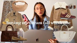 Buying my Dream Fall Wardrobe | shopping + try on