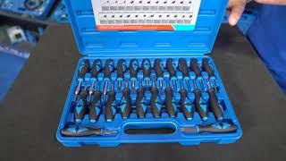 BRILLIANT TOOLS BT511100 Stecker-Entriegelungswerkzeug-Satz 23-tlg [Powered by KS TOOLS]