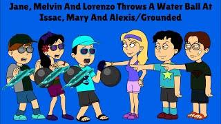 Jane, Melvin And Lorenzo Throws A Water Ball At Issac, Mary And Alexis/Grounded