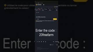 SECRET CODE FOR CS-GO || 20 FREE $ ON FARMSKINS #2023 #case #csgo #csgo2 #farmskins #counterstrike