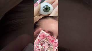 Best colored contactlens|Sunkissed Cassie|green softlens|Freshladyeye