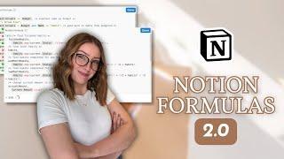 How to Use Notion Formulas 2.0 Like a Pro