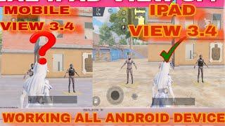 ipad view 3.4 update pubg mobile working all android devices IPAD VIEW ANY MOBILE 3.4 PUBG MOBILE