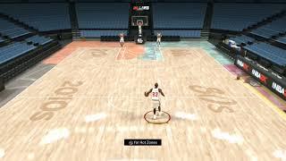 Nba 2k22 Michael Jordan free throw line dunk
