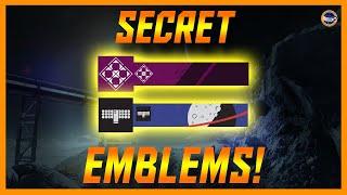 Destiny 2  - Secret Emblems Heliotrope Warren and Orbital Cartographer - Come and Get Them!