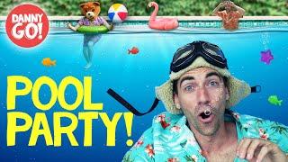 Summer Pool Party! ️ /// Danny Go! Full Episodes for Kids