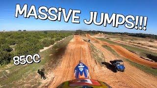 85cc WIDE OPEN at James Stewart's!!! Dangerboy Deegan GoPro raw!