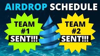 DRIP Network - NEW DRIP AirDrop Schedule (over $175 in AirDrops Sent)!