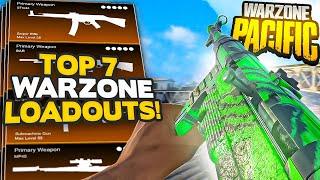 *NEW* Warzone TOP 7 BEST LOADOUTS for Day 1 (Warzone Pacific Caldera)