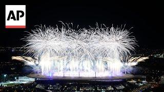 WATCH: Fireworks at closing ceremony mark the end of the Paris Olympics