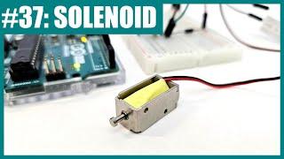 How to Use a Solenoid with Arduino (Lesson #37)