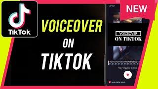 How to Add Voiceover on TikTok