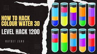 How to hack colour water 3d. level 1200 done.BIpul-Outsetzero