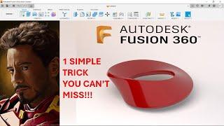 Learn Fusion 360 । Mobius Strip। Beginner Level । Video - 7
