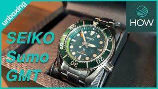 The Seiko Prospex SUMO Solar GMT: An Unbeatable Watch for Divers and Travelers