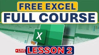 Lesson #2 || How to Customize Excel Ribbon & QAT || Beginner to Advanced Excel Course