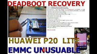 HUAWEI P20 LITE ANE-LX2J DEADBOOT / NO POWER SOLUTION ,EMMC REPLACE  SANDISK TO SAMSUNG BGA-153