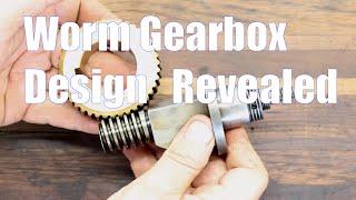 Worm Gearbox Design Revealed