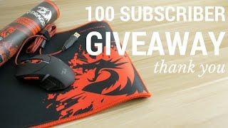 100 Subscriber Giveaway! Thank You!