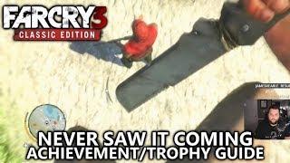 Far Cry 3 Classic - Never Saw it Coming Achievement/Trophy Guide - Takedown From Above using Zipline