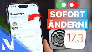 iPhone Einstellungen, die du JETZT ändern solltest! (iOS 17.3) | Nils-Hendrik Welk