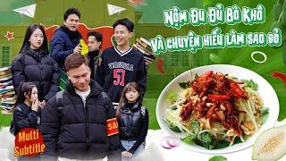 Green papaya salad with beef jerky and The responsibilities of the School Red Star | VietNam Comedy