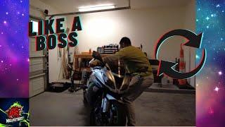 How to Turn a Motorcycle in a Tight Space