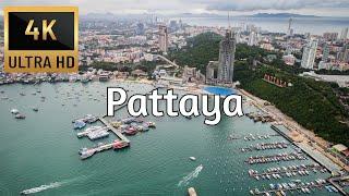  PATTAYA, THAILAND [4K] Drone Tour - Best Drone Compilation - Trips On Couch