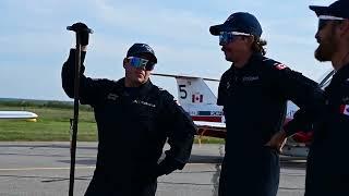 CF Snowbirds in Gander, NL