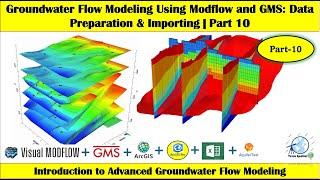 Groundwater Flow Modeling Using Modflow and GMS: Data Preparation & Importing | Part 10