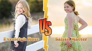 Salish Matter VS Everleigh Rose (The LaBrant Fam) Transformation 2024  From Baby To Now